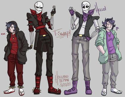 [OC] More UT AU shenanigans