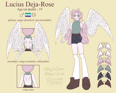 [OC] omg i finally drew a reference sheet