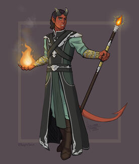 [OC] Azriel the Sorcerer